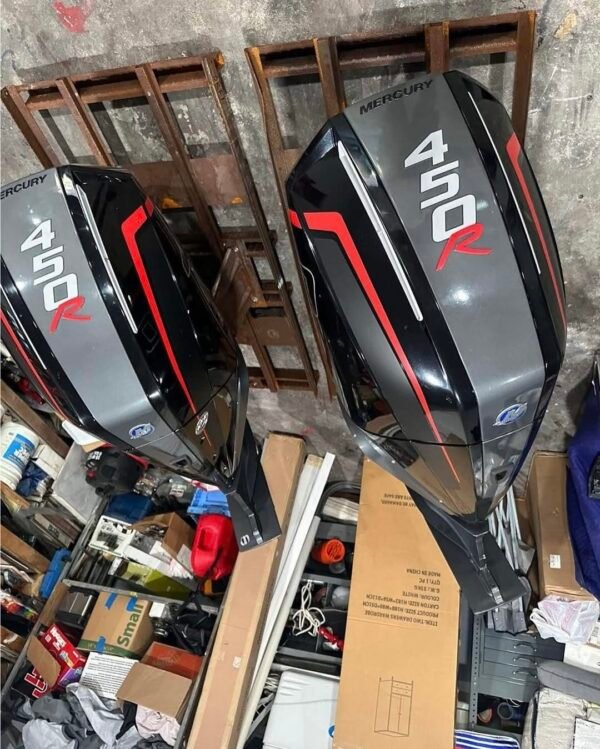 2019 Mercury 450R Outboard Motor Pair